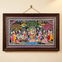 Ras Leela – Pattachitra Painting