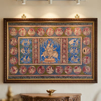 Krishna Ras Leela – Pattachitra Painting
