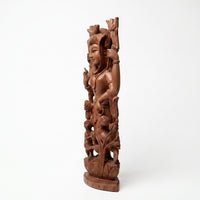Divine Lord Shiva – Wooden Sculpture