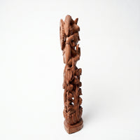 Divine Lord Shiva – Wooden Sculpture