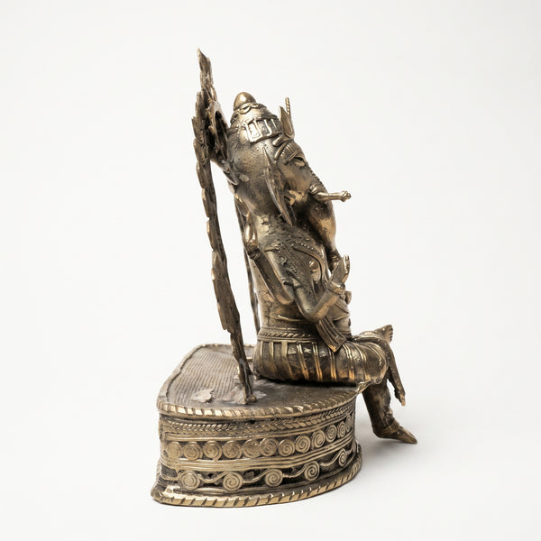 Divine Lord Ganesha – Dhokra Metal Art
