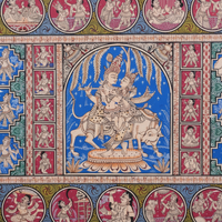 Krishna Ras Leela – Pattachitra Painting
