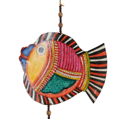 Graceful Fish – Tholu Bommalata Leather Craft