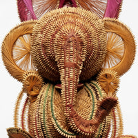 Handmade Dhaana Craft Ganesha Idol – Paddy Craft
