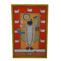 Shrinathji with Sacred Cows(ii) – Pichwai Painting