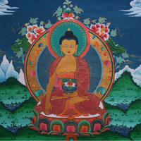 Shakyamuni Buddha – Thangka Painting