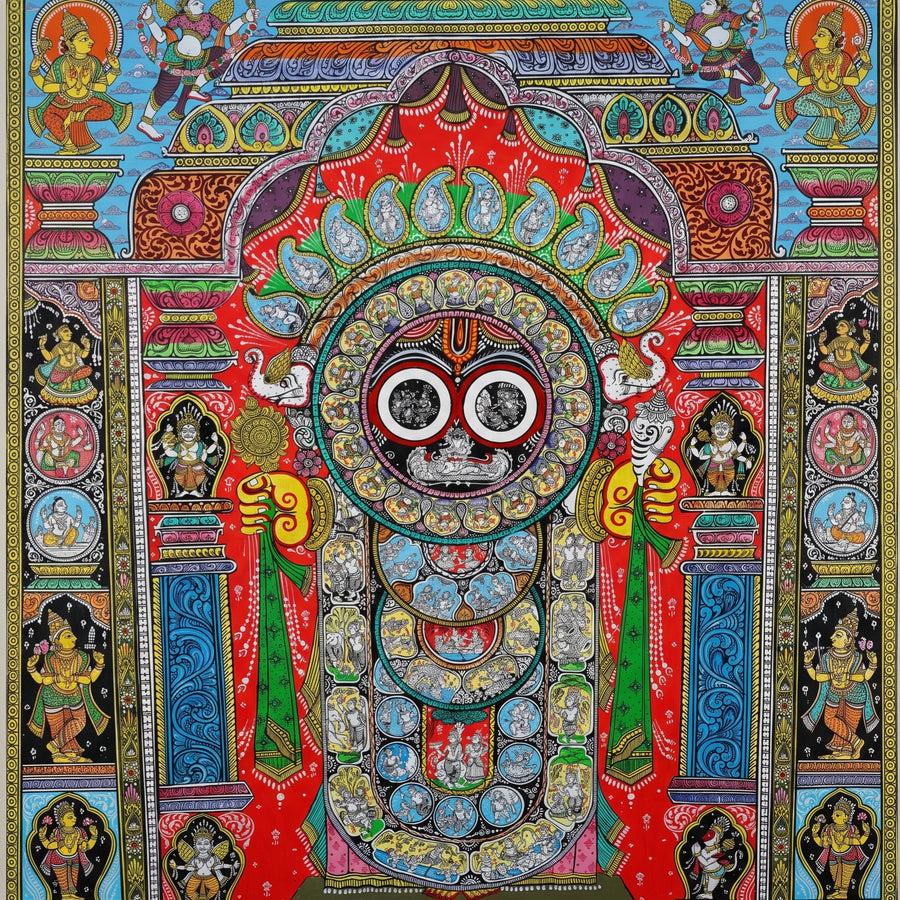 Lord Jagannath – Pattachitra Painting
