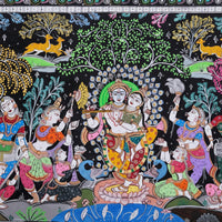Ras Leela – Pattachitra Painting