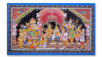 Sita Ram Darbar – Pattachitra Painting