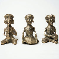 Dhokra Musician Set of 3 – Dhokra Metal Art