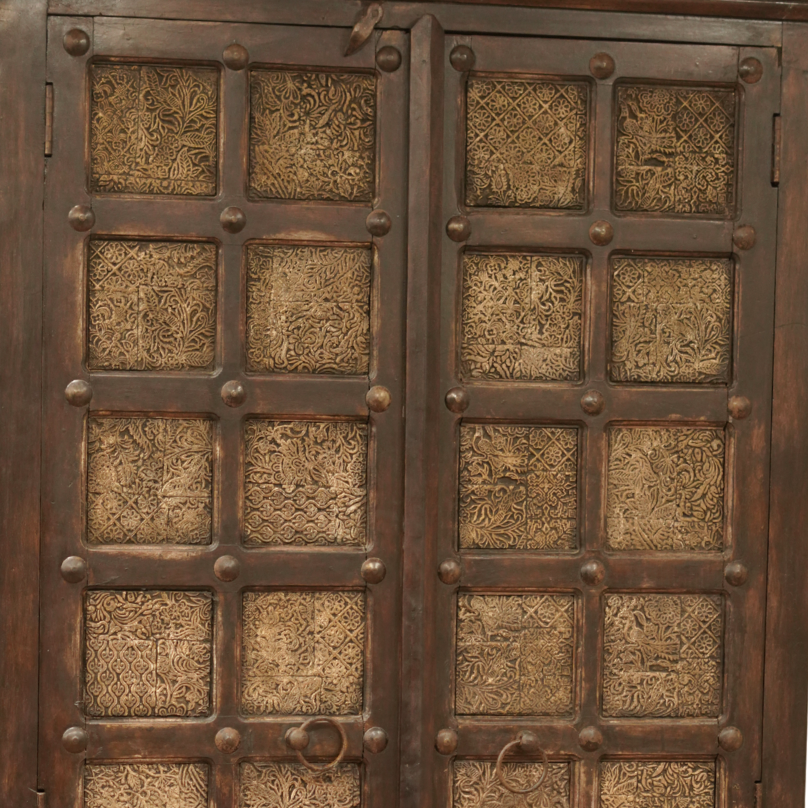 Antique Jali Panel Cabinet - Wooden Furniture - view 2, handmade wooden furniture from India