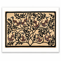 Branch and Birds – Sohrai Painting