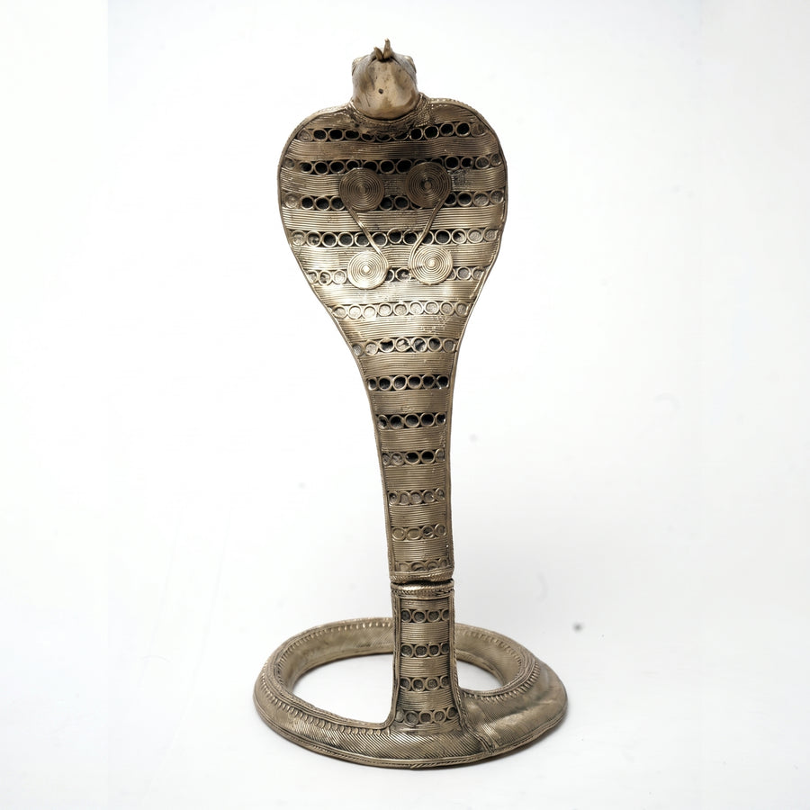 Handmade Nag – Dhokra Metal Art