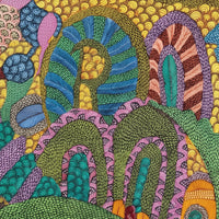 Peacock in the Forest – Gond Paper Painting