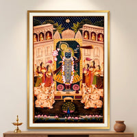 Shrinath Ji Royal Darshan – Pichwai Painting