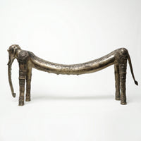 Bend Elephant Sculpture – Dhokra Metal Art