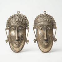 Tribal Face Mask – Dhokra Metal Art