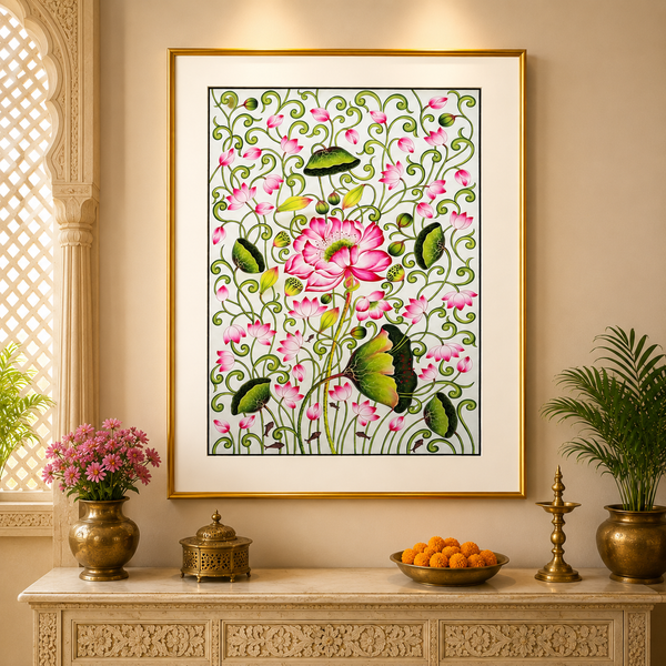 Pichwai Petals – Pichwai Painting