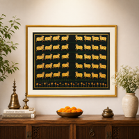 Shyam Vrindavan Gau Vatika – Pichwai Painting