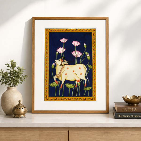 The Sacred Kamdhenu – Pichwai Painting