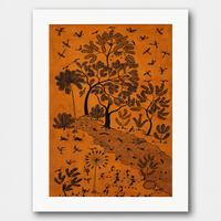 The Forest Journey - Warli Painting