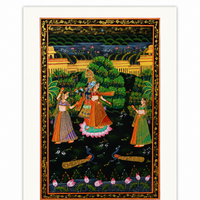 Radha krishna madhur Leela – Pichwai Painting