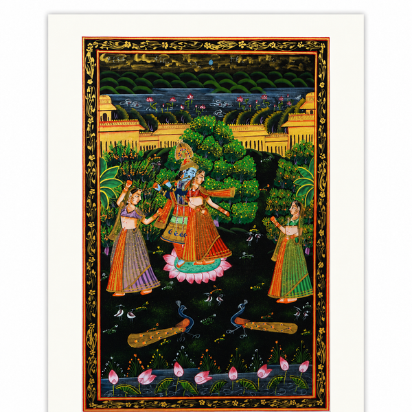 Radha krishna madhur Leela – Pichwai Painting