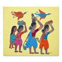 Village Women’s Journey – Gond Painting