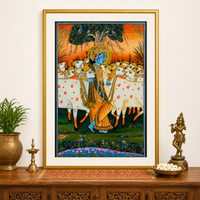 Murlidhar with Cows – Pichwai Painting