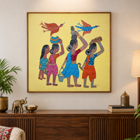 Village Women’s Journey – Gond Painting