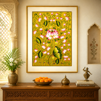 Kamal Talai (Lotus Pond) - Pichwai painting