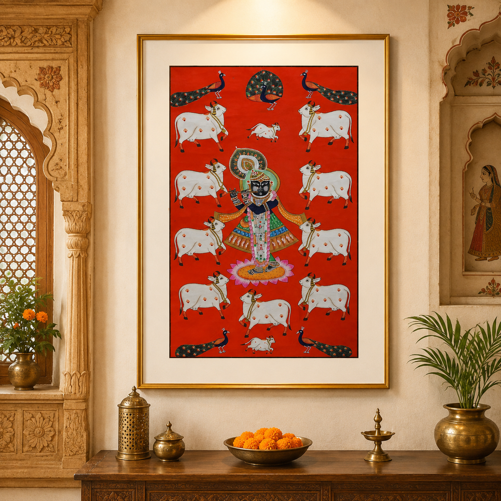 Shrinath Vraj – Pichwai Painting