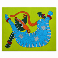 Mystical Bird – Gond Painting