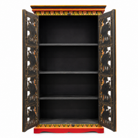Hand-Painted Cabinet - Wooden Furniture - view 2, handmade wooden furniture from India