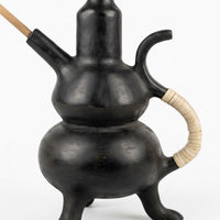 Longpi Black Clay Hookah – Handmade Traditional Art