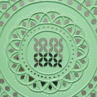 Circular Harmony Lippan Mirror Wall Art