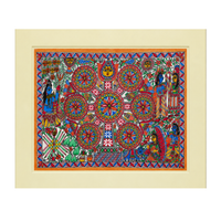 Kohbar Ghar - Madhubani Painting - view 2, handmade Madhubani painting from India