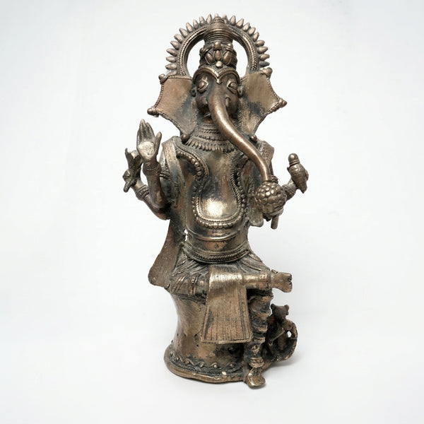 Lord Ganesha Statue – Dhokra Metal Art