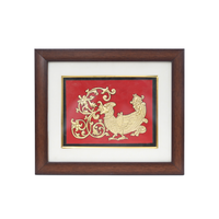 Majestic Annam Bird - Mysore Painting - view 2, handmade Mysore painting from India