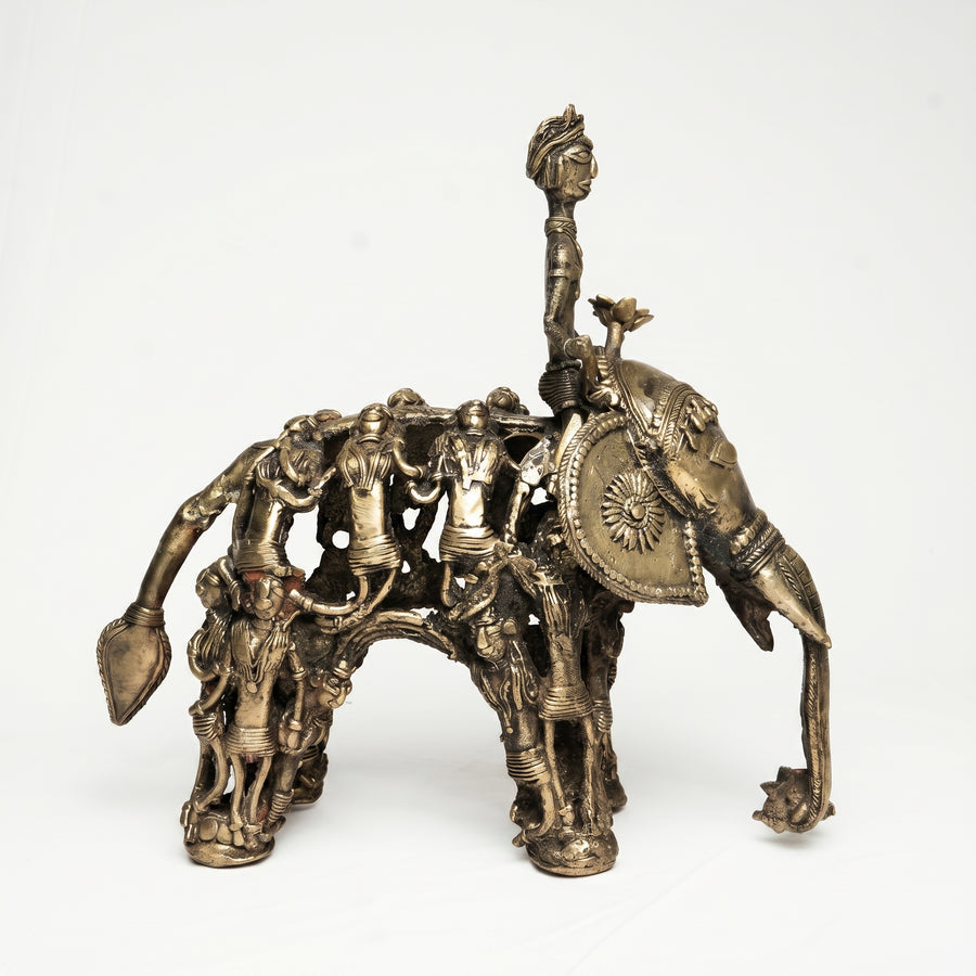 The Royal Procession – Dhokra Metal Art