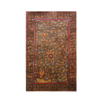 Matsya and Mayur - Kalighat Painting - view 2, handmade Kalighat folk painting from India