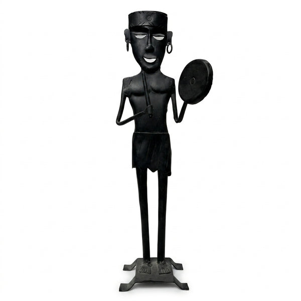 Bastar Tribal Musician – Wrought Iron Art