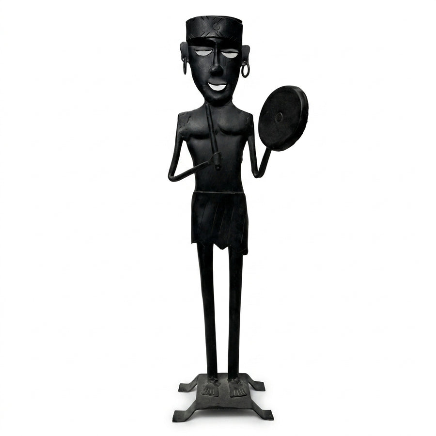 Bastar Tribal Musician – Wrought Iron Art