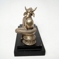 Nandi with Shiv Lingam – Dhokra Metal Art