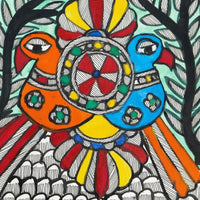 Rang Tota - Madhubani Painting - view 3, handmade Madhubani painting from India