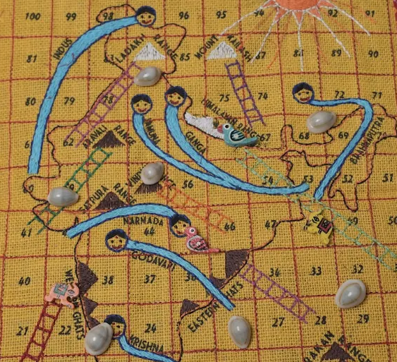 River & Mountain Handmade Game