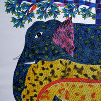 Roots of Harmony - Gond Painting - view 4, handmade Gond folk painting from India