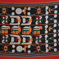 Shaphee Lanphee Shawl - Traditional Manipuri Handwoven Textile Art - view 2, handwoven Manipuri textile from India