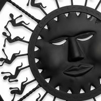 Wrought Iron Hanging Sun – Tribal Wall Art