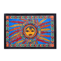 Surya Prabha - Madhubani Painting - view 3, handmade Madhubani painting from India